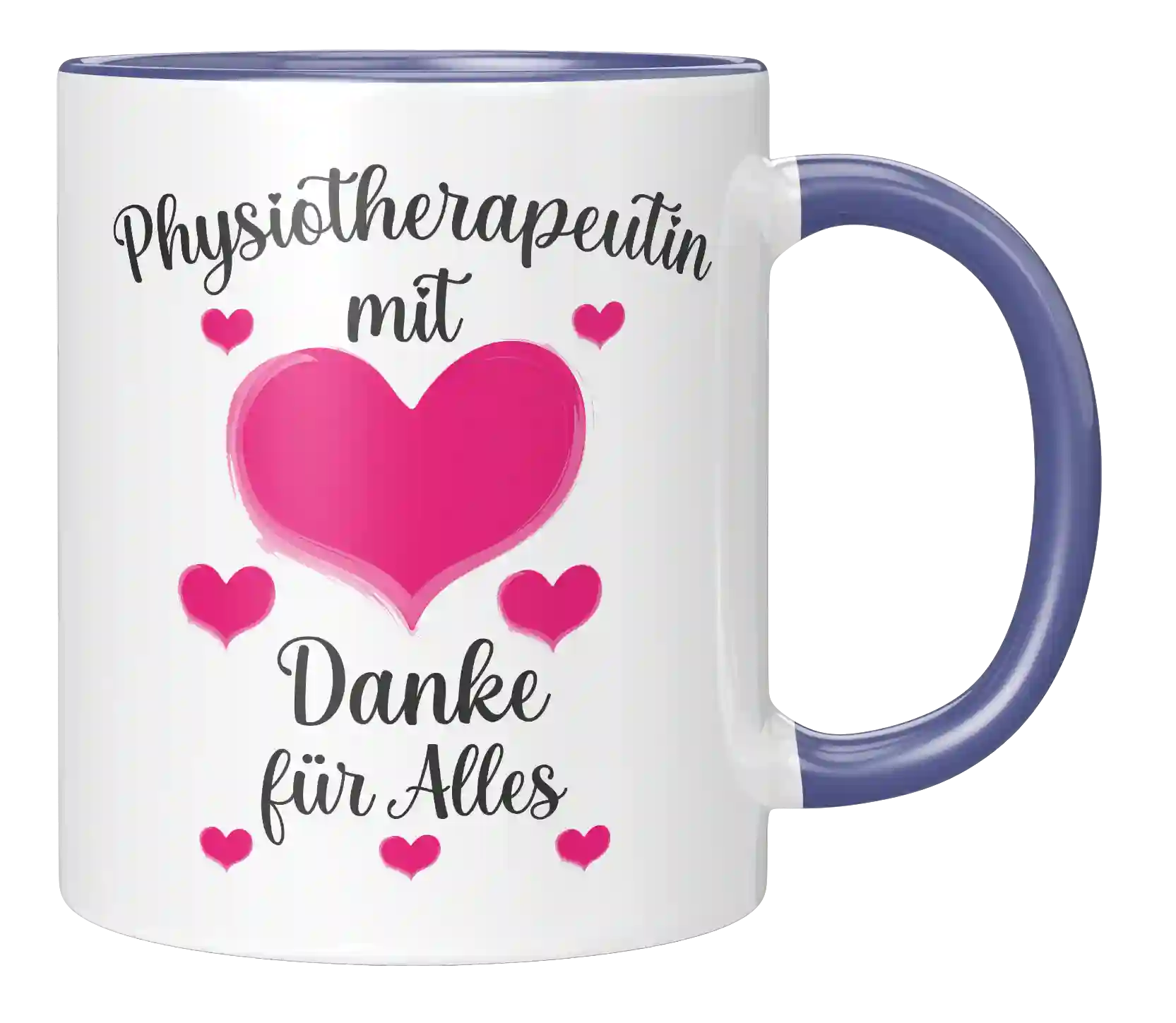 Tasse - Physiotherapeutin mit Herz