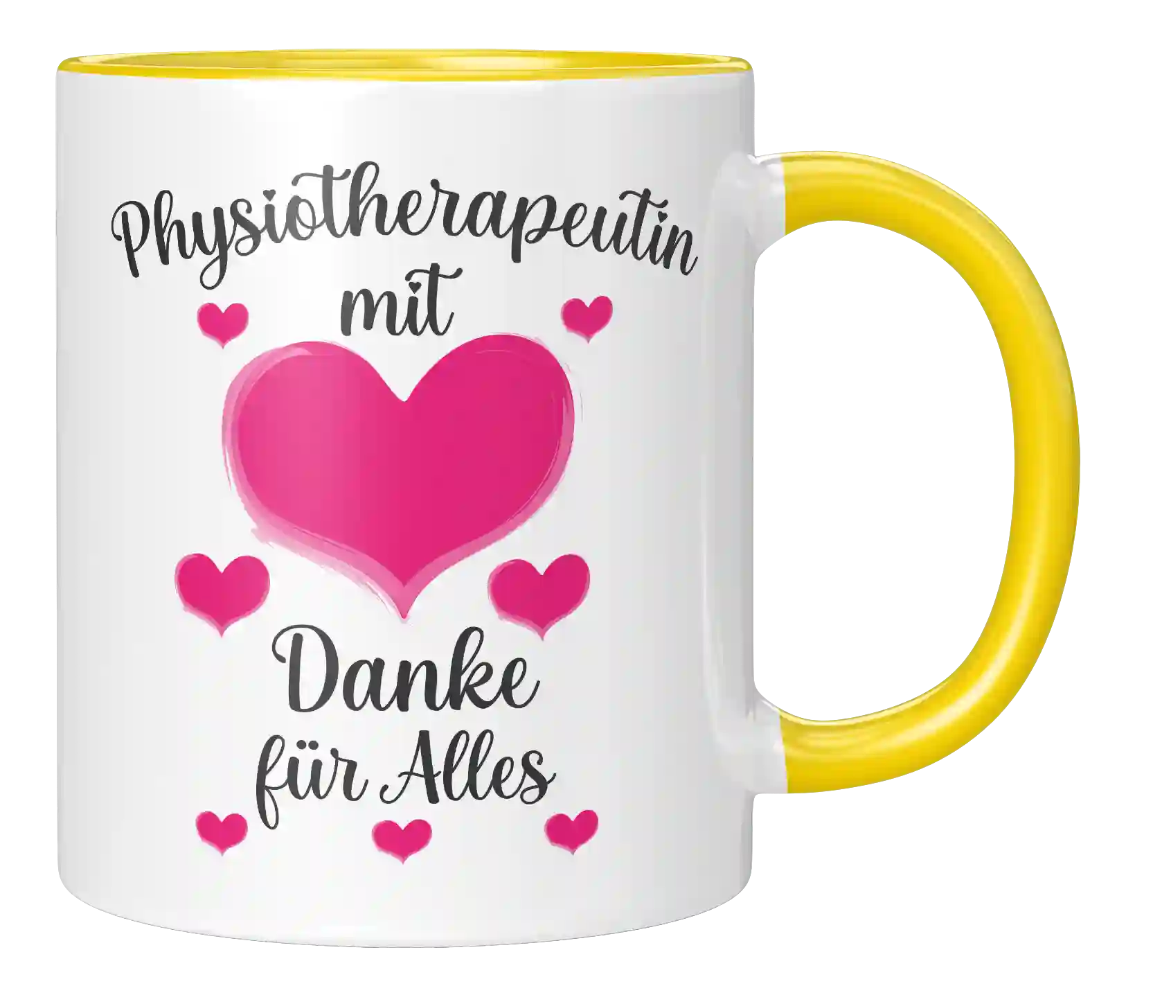Tasse - Physiotherapeutin mit Herz