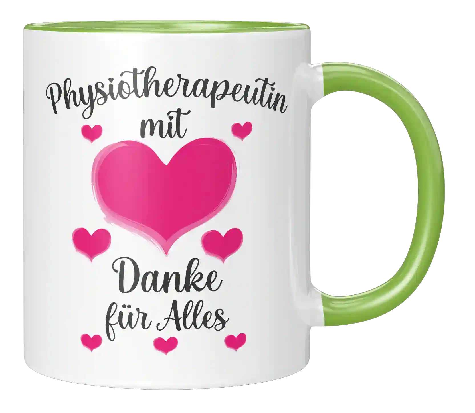 Tasse - Physiotherapeutin mit Herz
