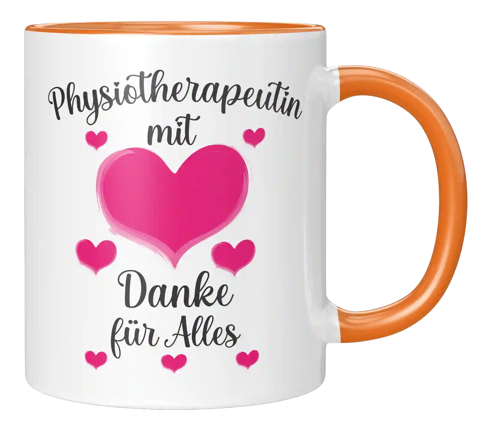 Tasse - Physiotherapeutin mit Herz