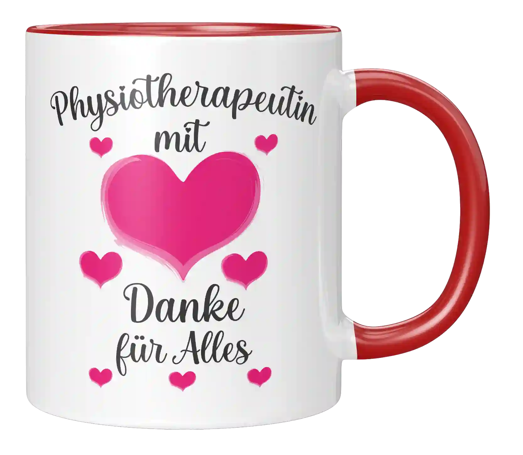 Tasse - Physiotherapeutin mit Herz