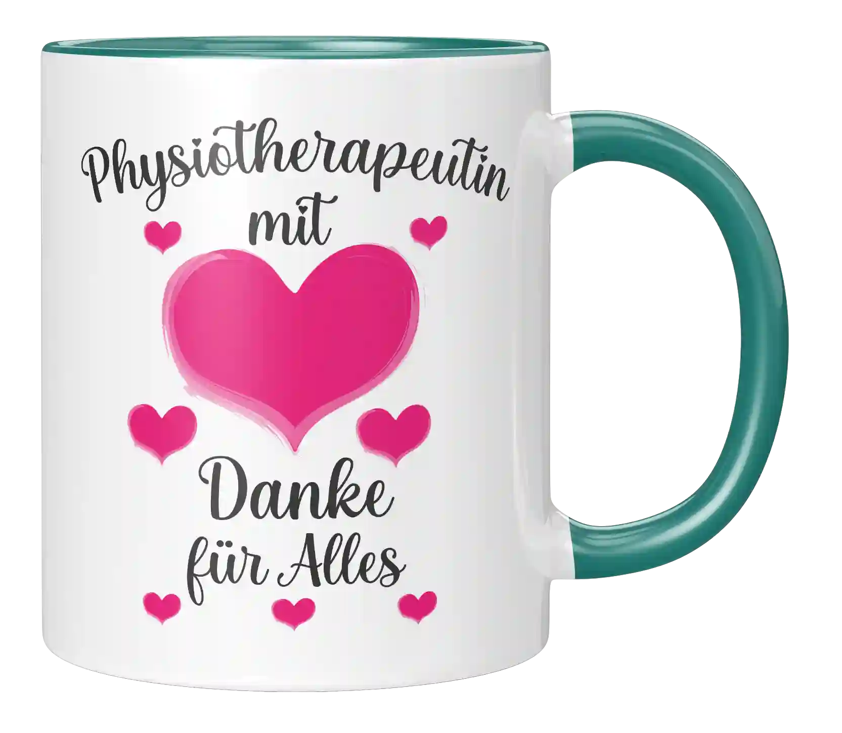 Tasse - Physiotherapeutin mit Herz