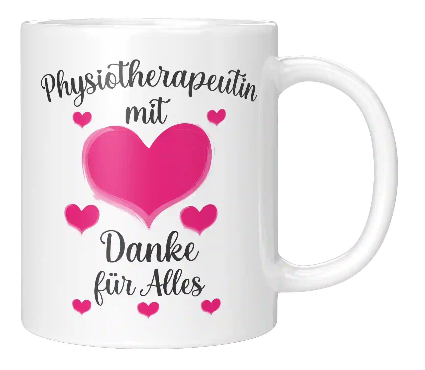 Tasse - Physiotherapeutin mit Herz