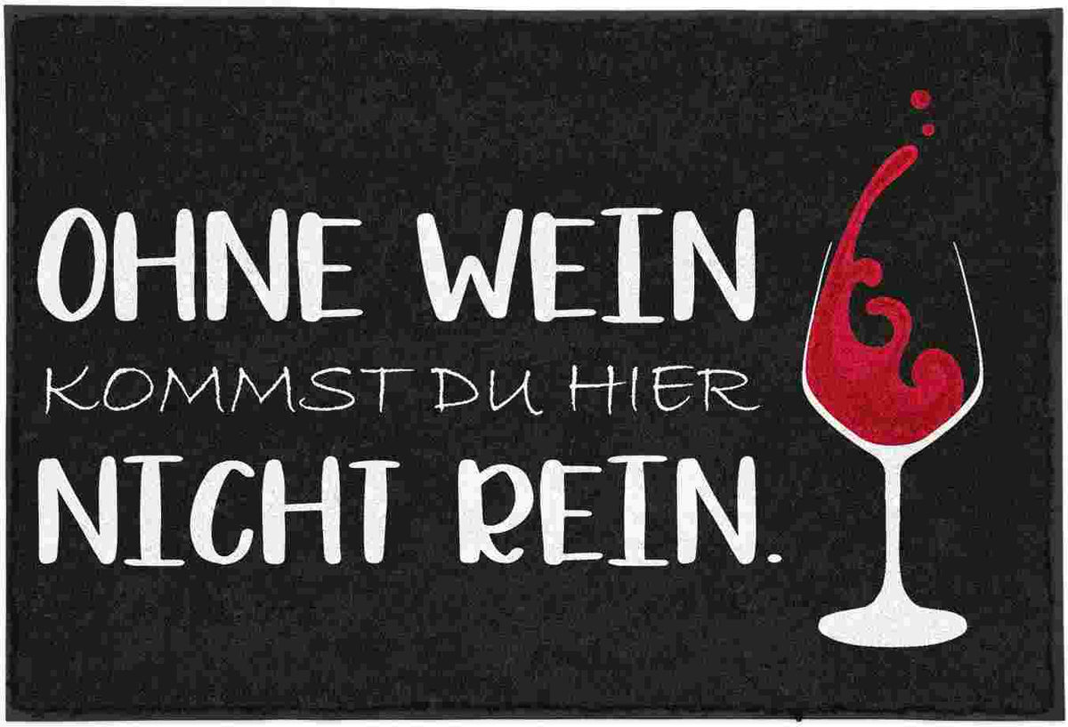 Fußmatten - Ohne Wein