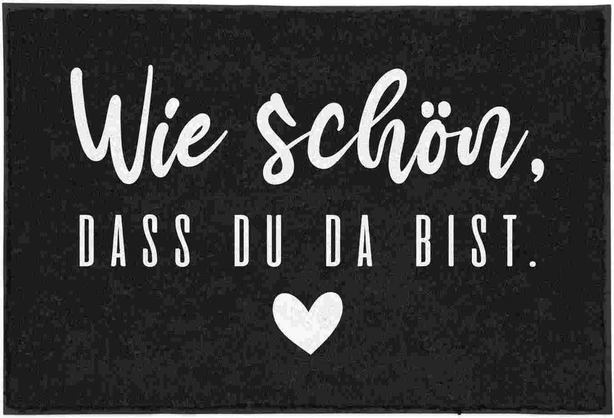 Fußmatten - Wie schön, dass du da bist.