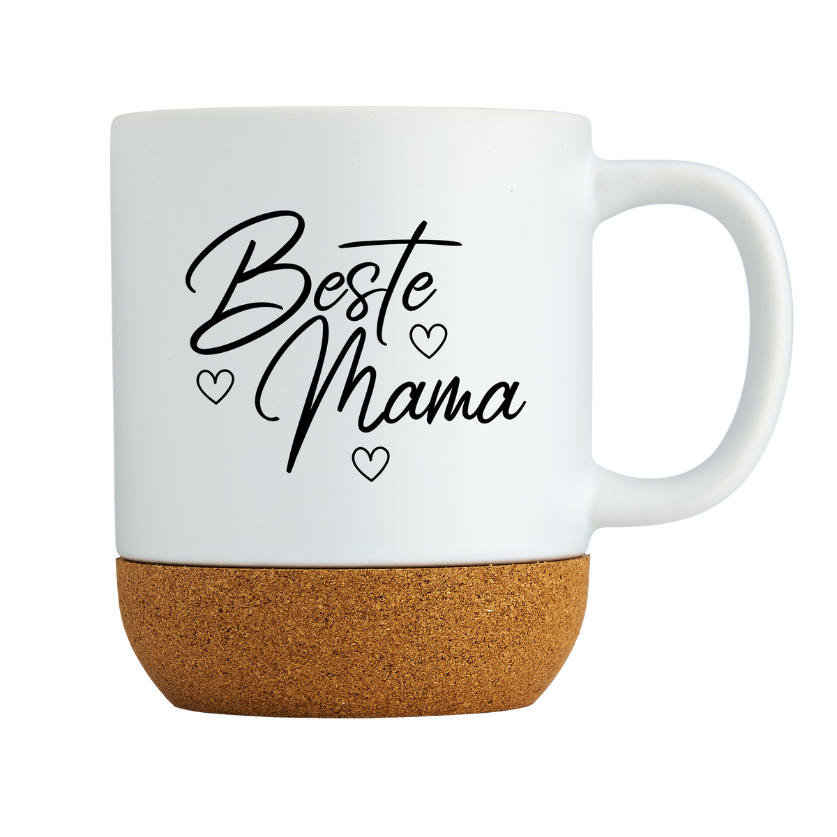 Tasse mit Korksockel - Beste Mama
