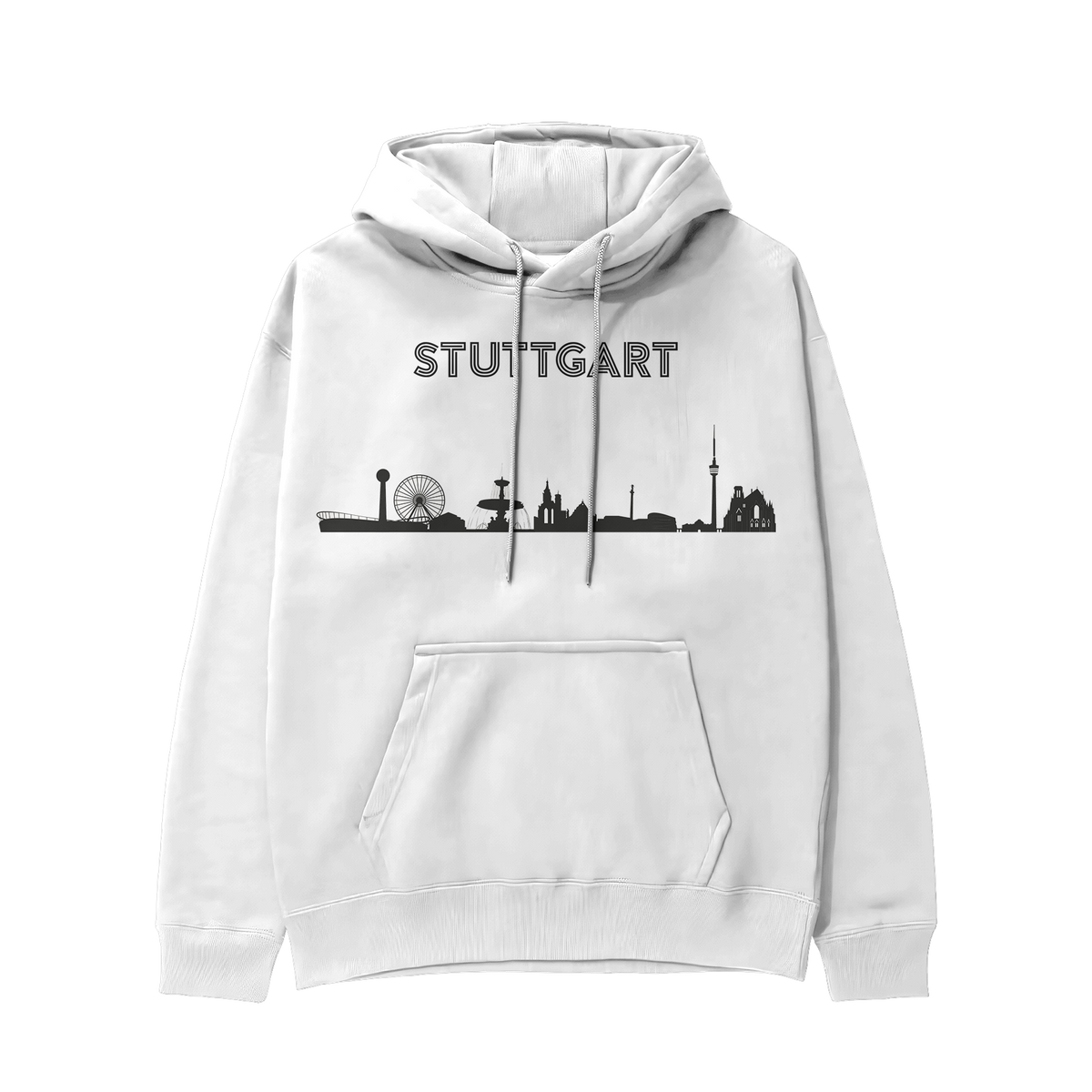 Hoodie - Stuttgart Skyline