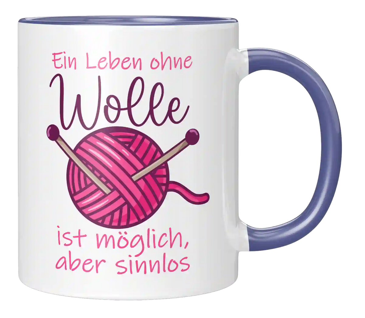 Tasse - Ein Leben ohne Wolle