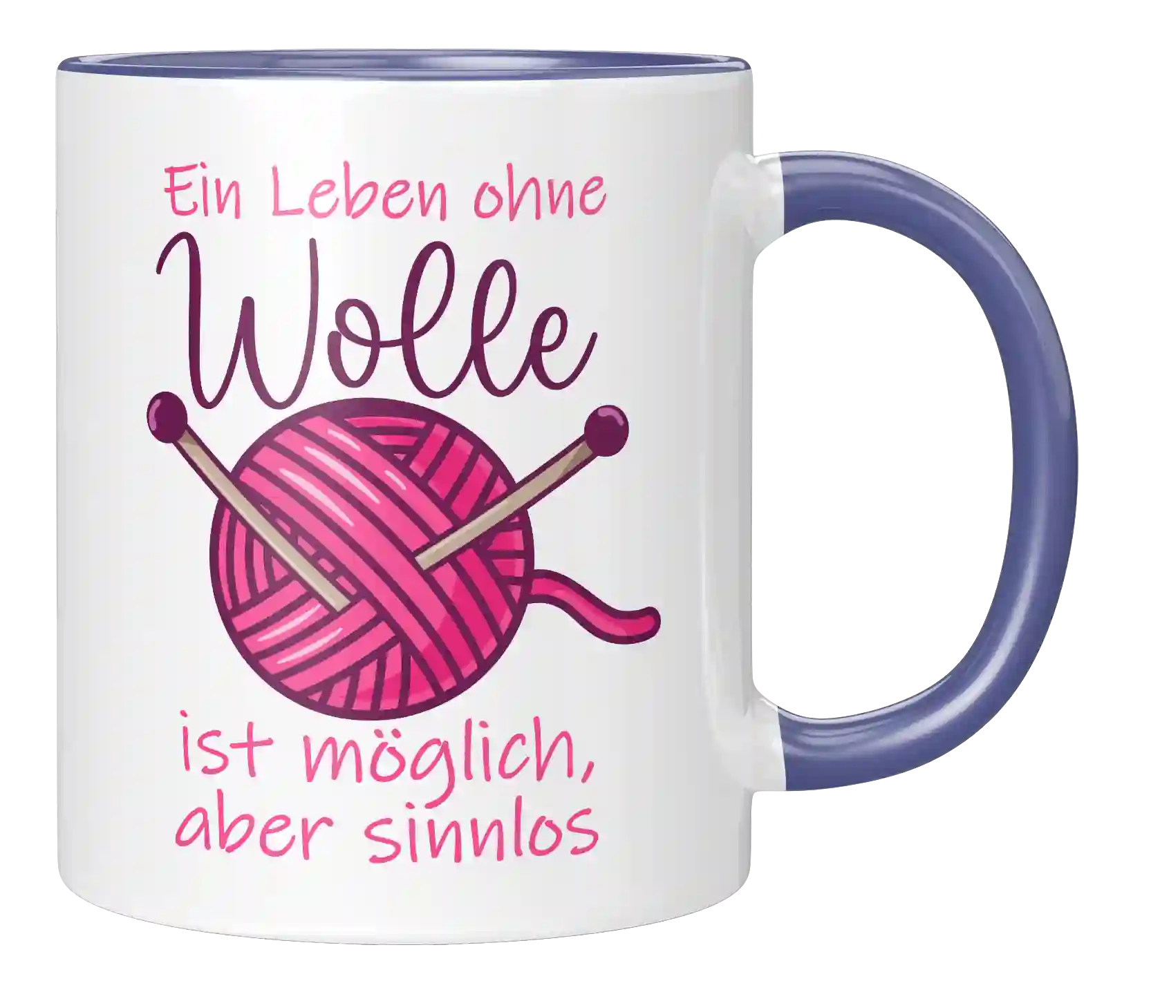 Tasse - Ein Leben ohne Wolle