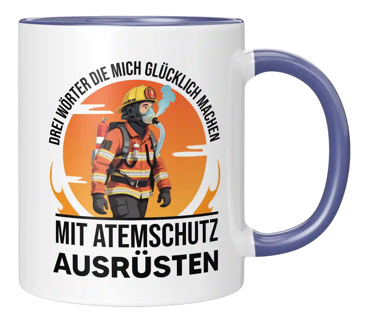 Tasse - Drei Wörter, die mich glücklich machen
