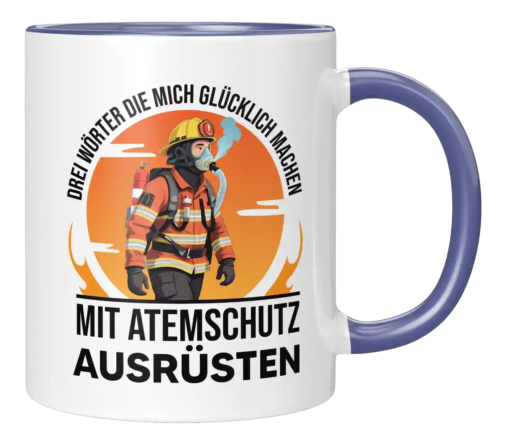 Tasse - Drei Wörter, die mich glücklich machen