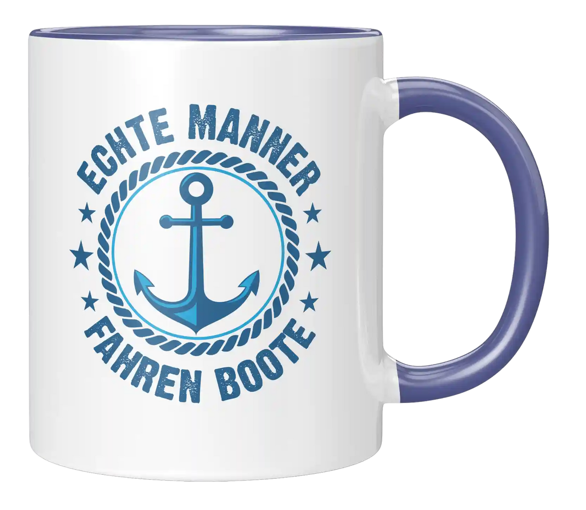 Tasse - Echte Männer fahren Boote