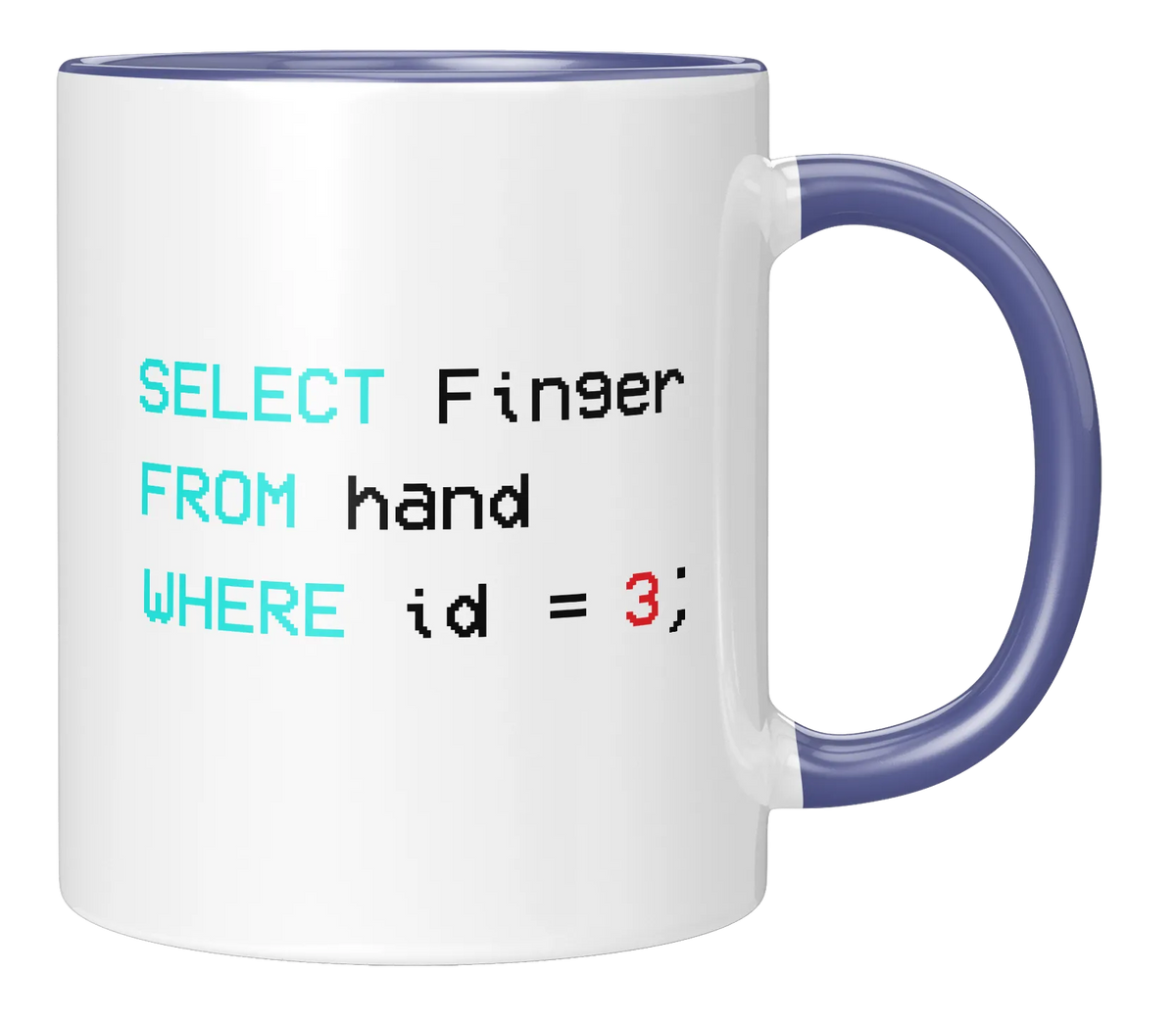 Tasse - Select Finger from hand where