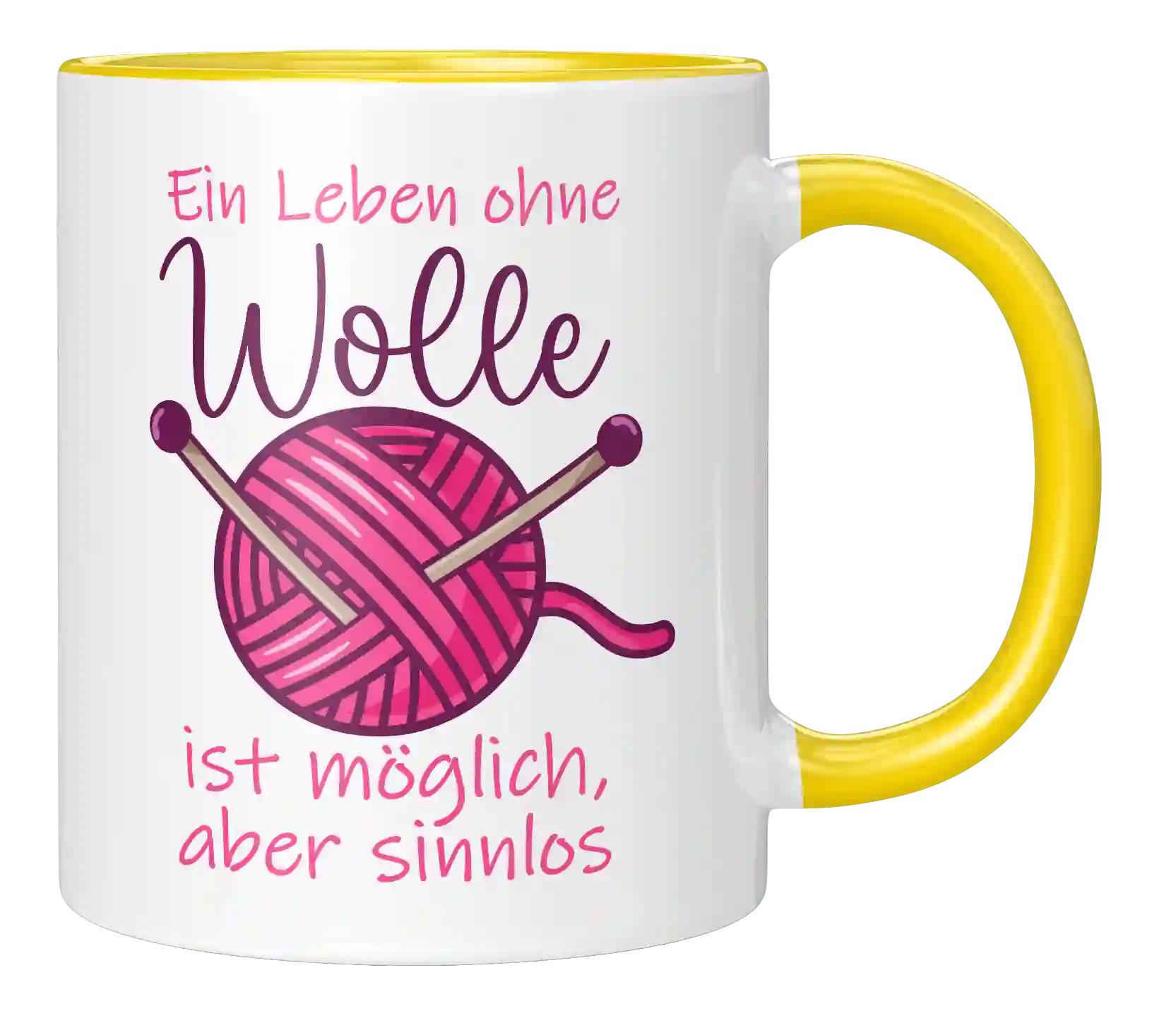 Tasse - Ein Leben ohne Wolle