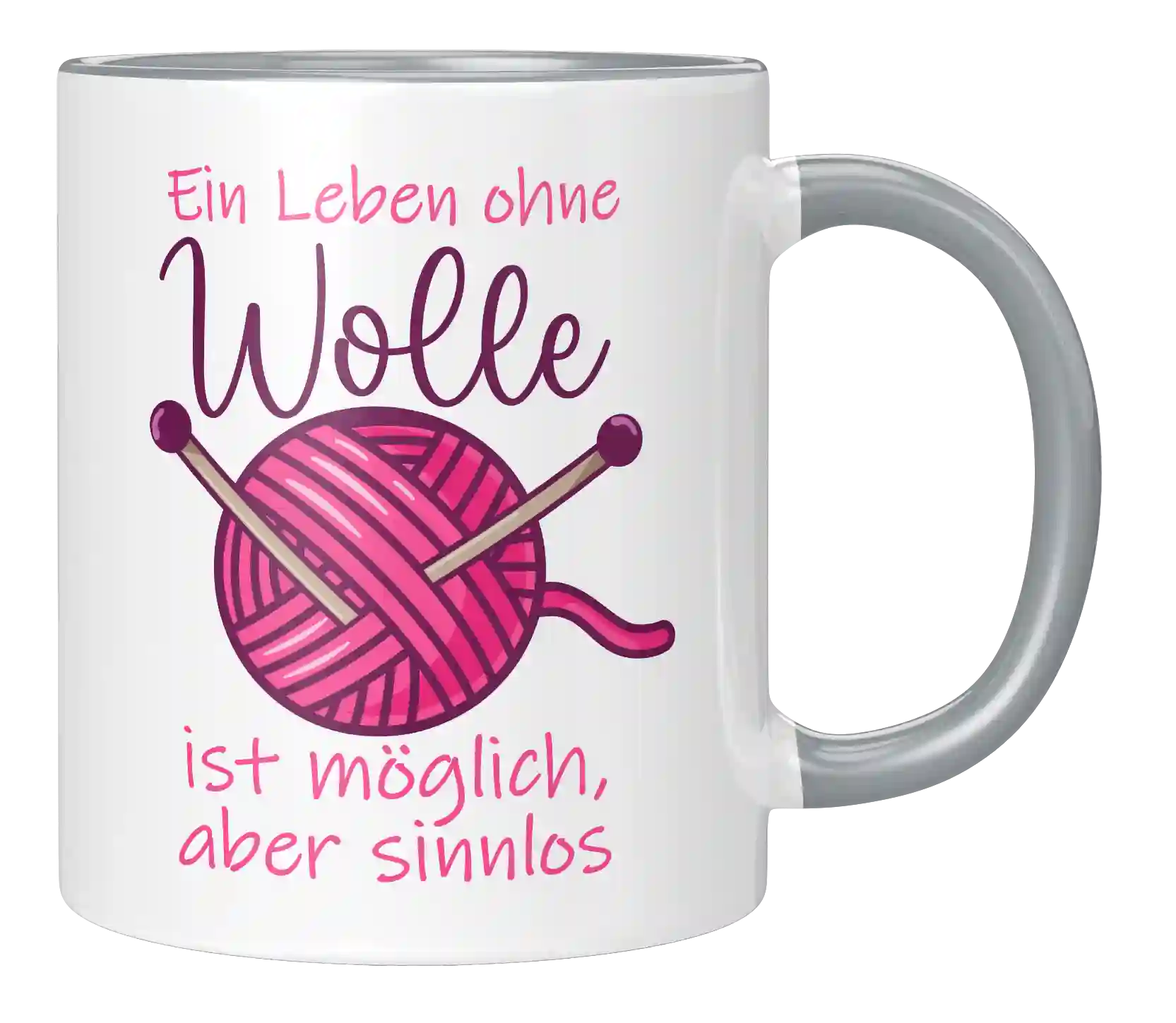 Tasse - Ein Leben ohne Wolle