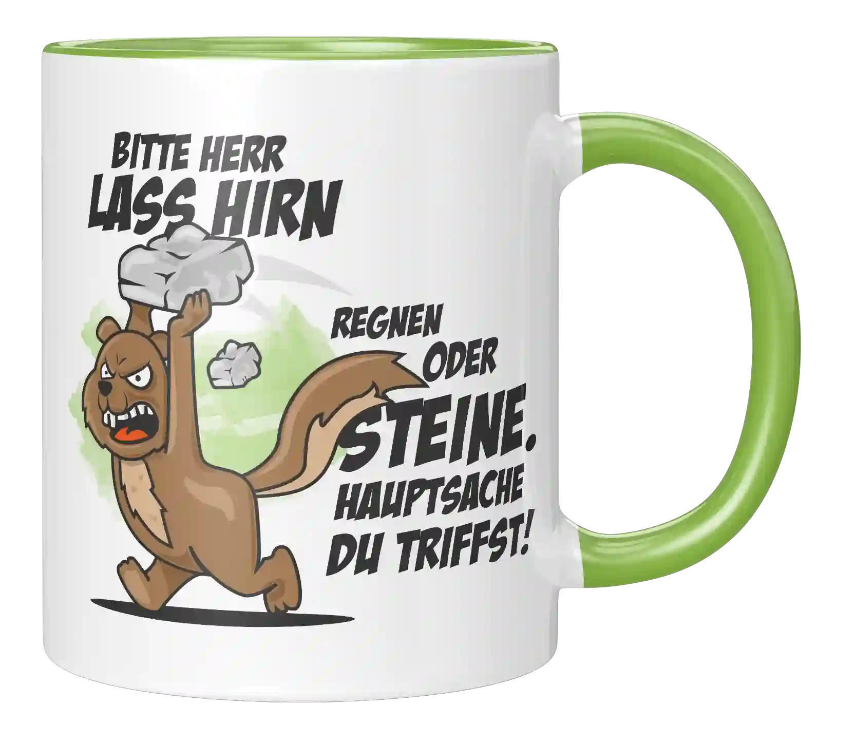 Tasse - Herr lass Hirn regnen