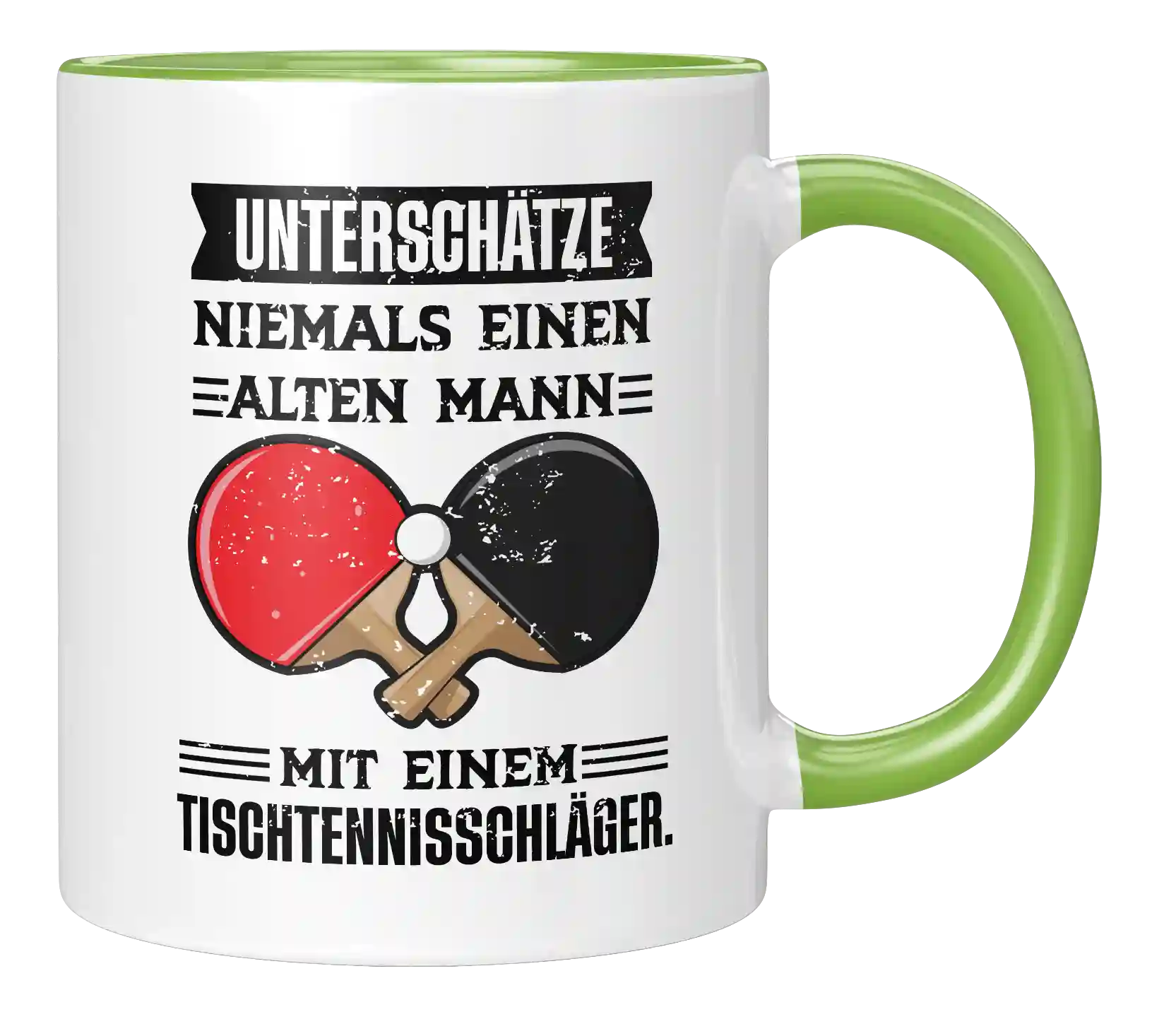 Tasse - Unterschätze niemals