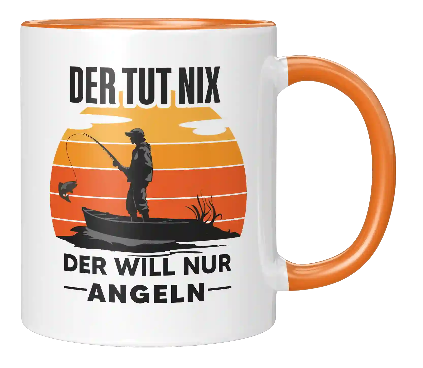 Tasse - Der will nur Angeln