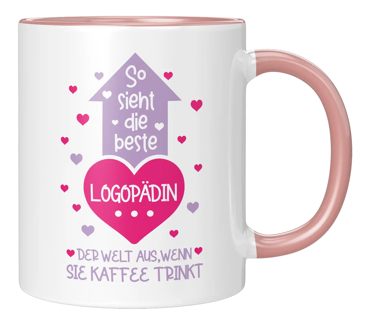 So sieht die beste Logopädin der Welt aus, wenn sie Kaffee trinkt