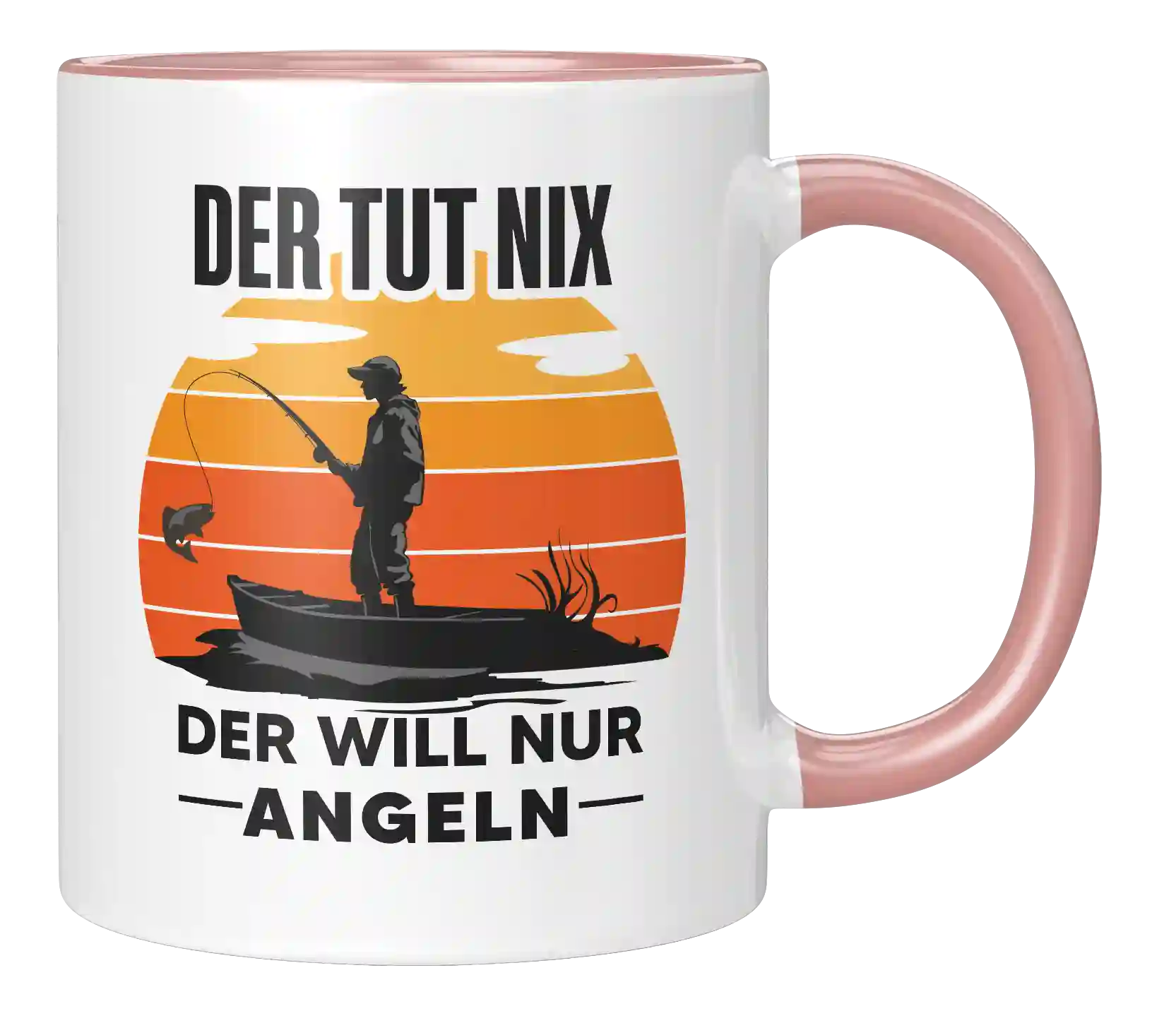 Tasse - Der will nur Angeln