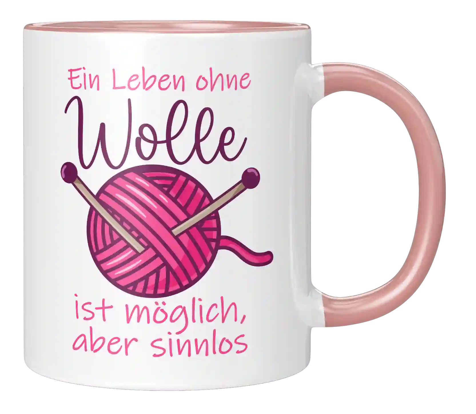 Tasse - Ein Leben ohne Wolle