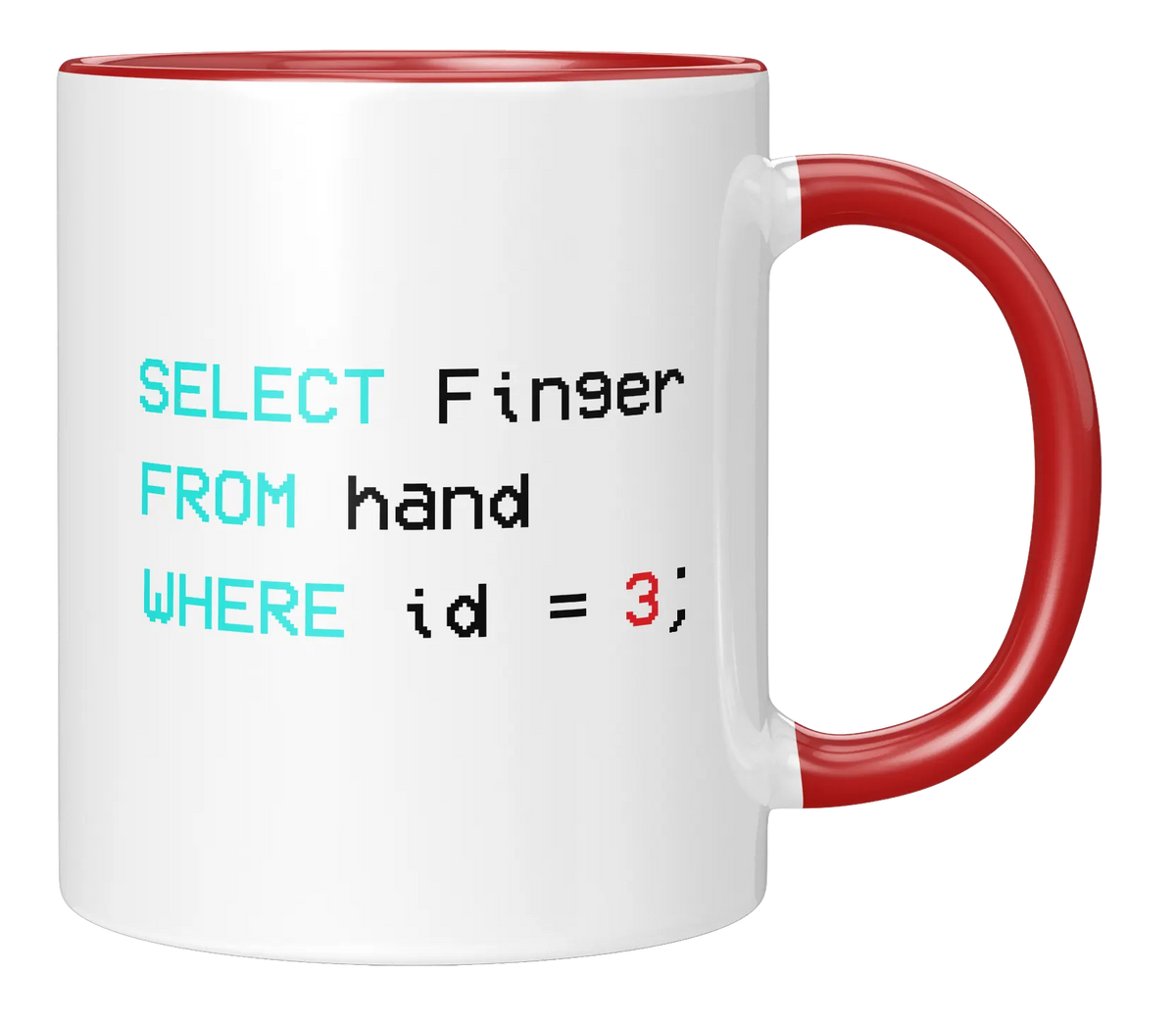 Tasse - Select Finger from hand where