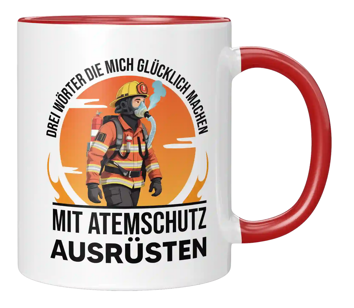 Tasse - Drei Wörter, die mich glücklich machen