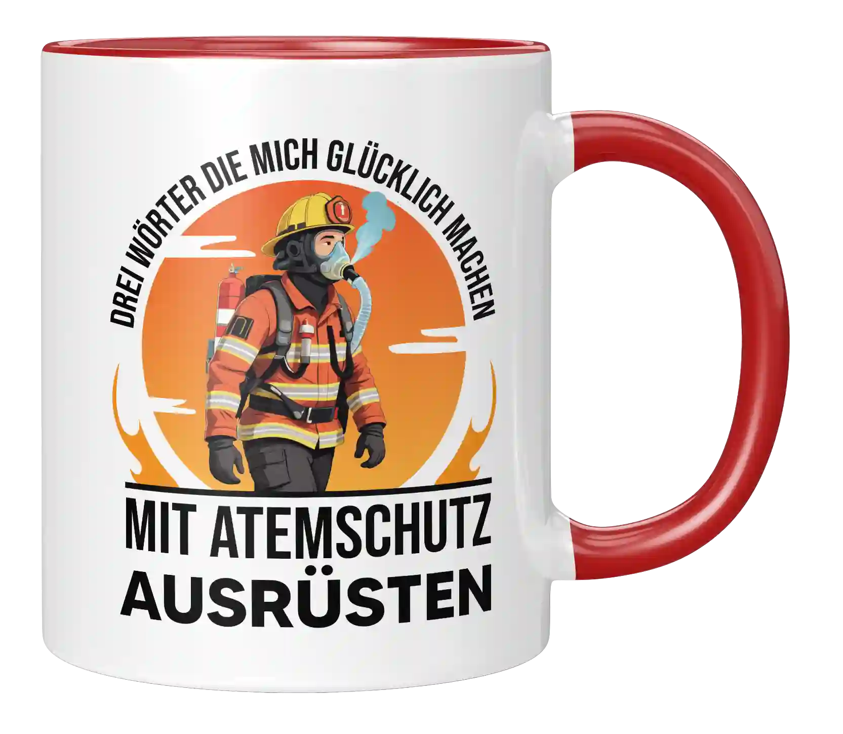 Tasse - Drei Wörter, die mich glücklich machen