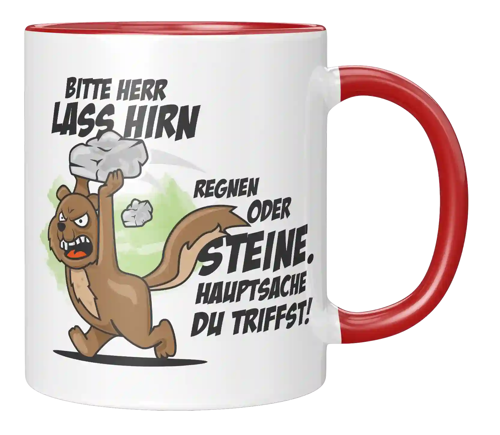 Tasse - Herr lass Hirn regnen