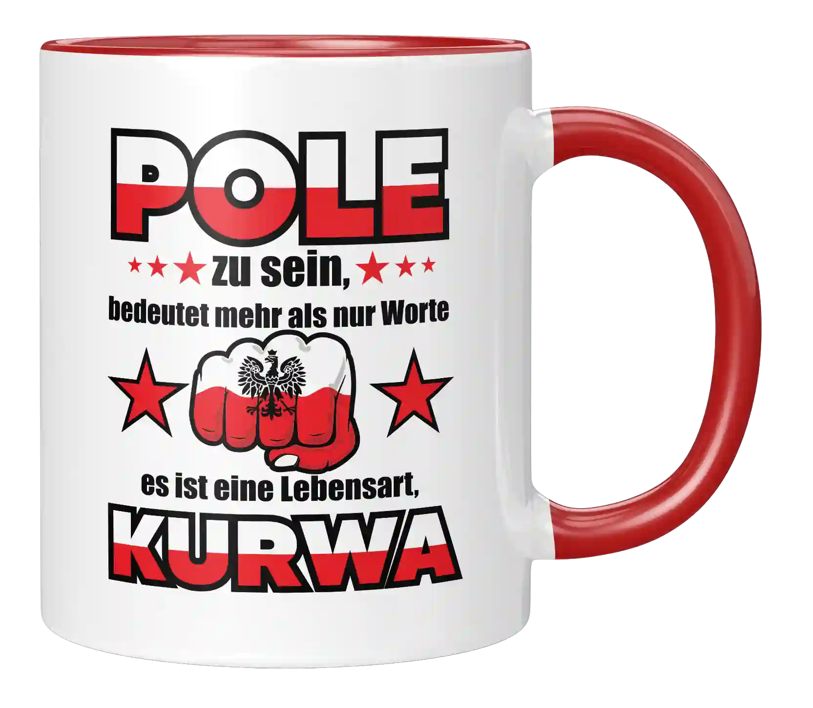 Tasse - Pole zu sein, bedeutet mehr als nur Worte