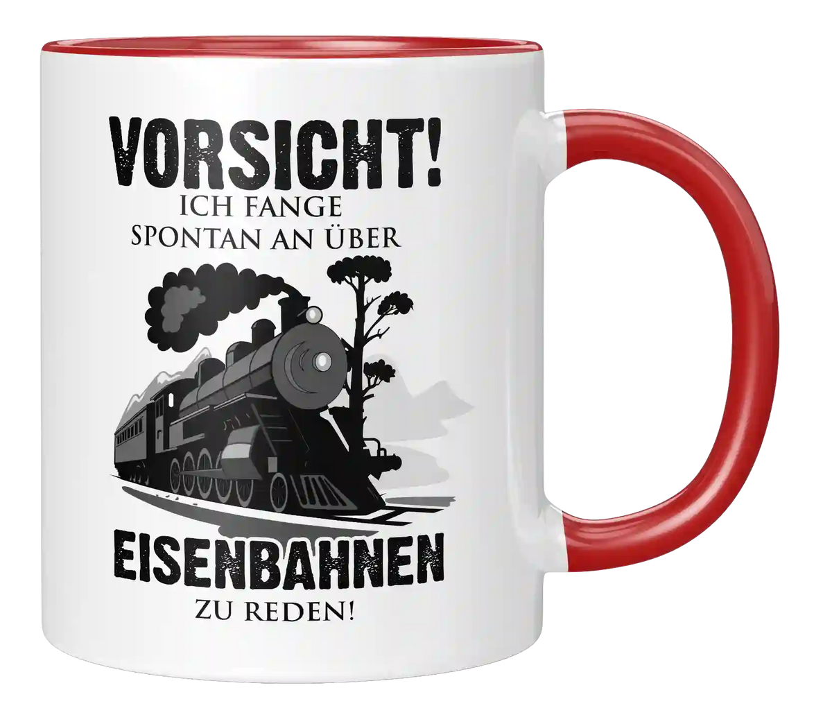 Tasse - VORSICHT! Ich fange spontan an über Eisenbahnen zu reden!