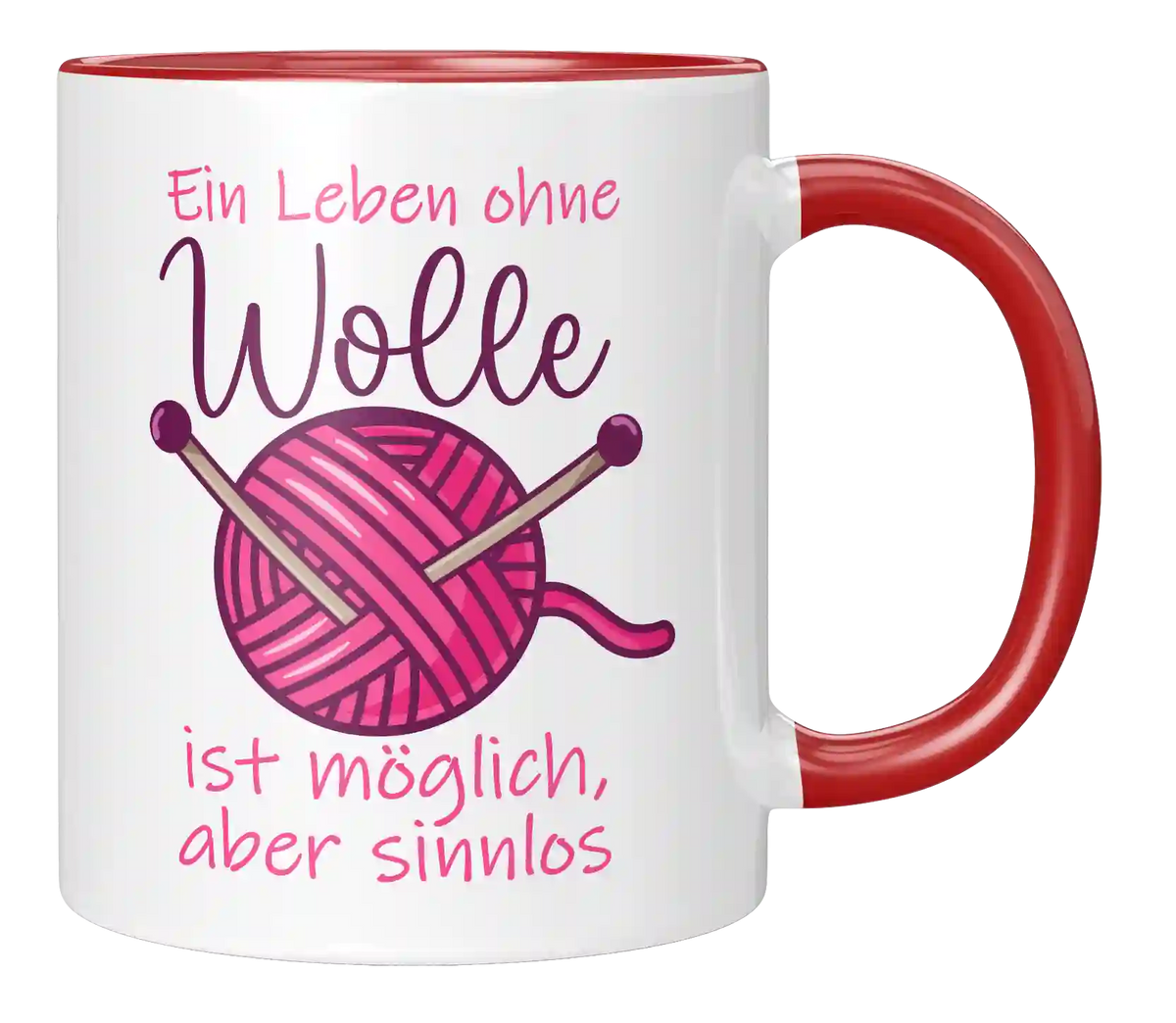 Tasse - Ein Leben ohne Wolle