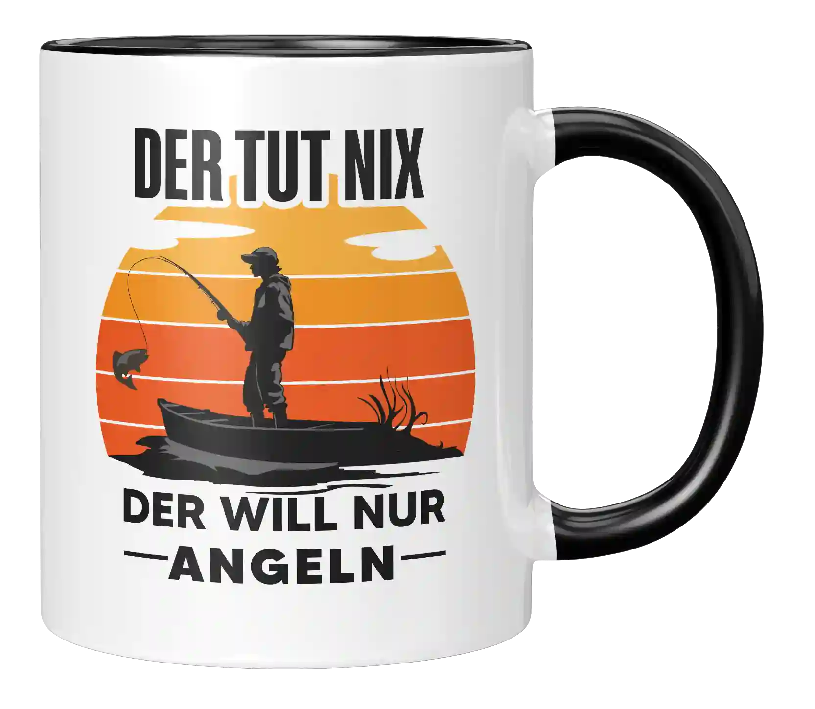 Tasse - Der will nur Angeln