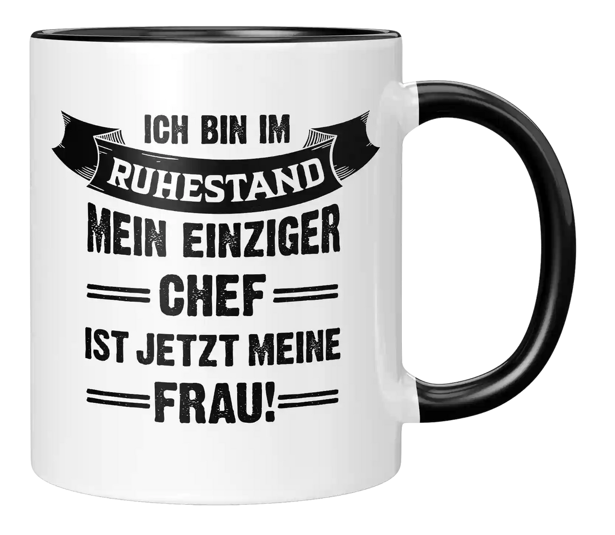 Ich bin im Ruhestand. Mein einziger Chef ist jetzt meine Frau!