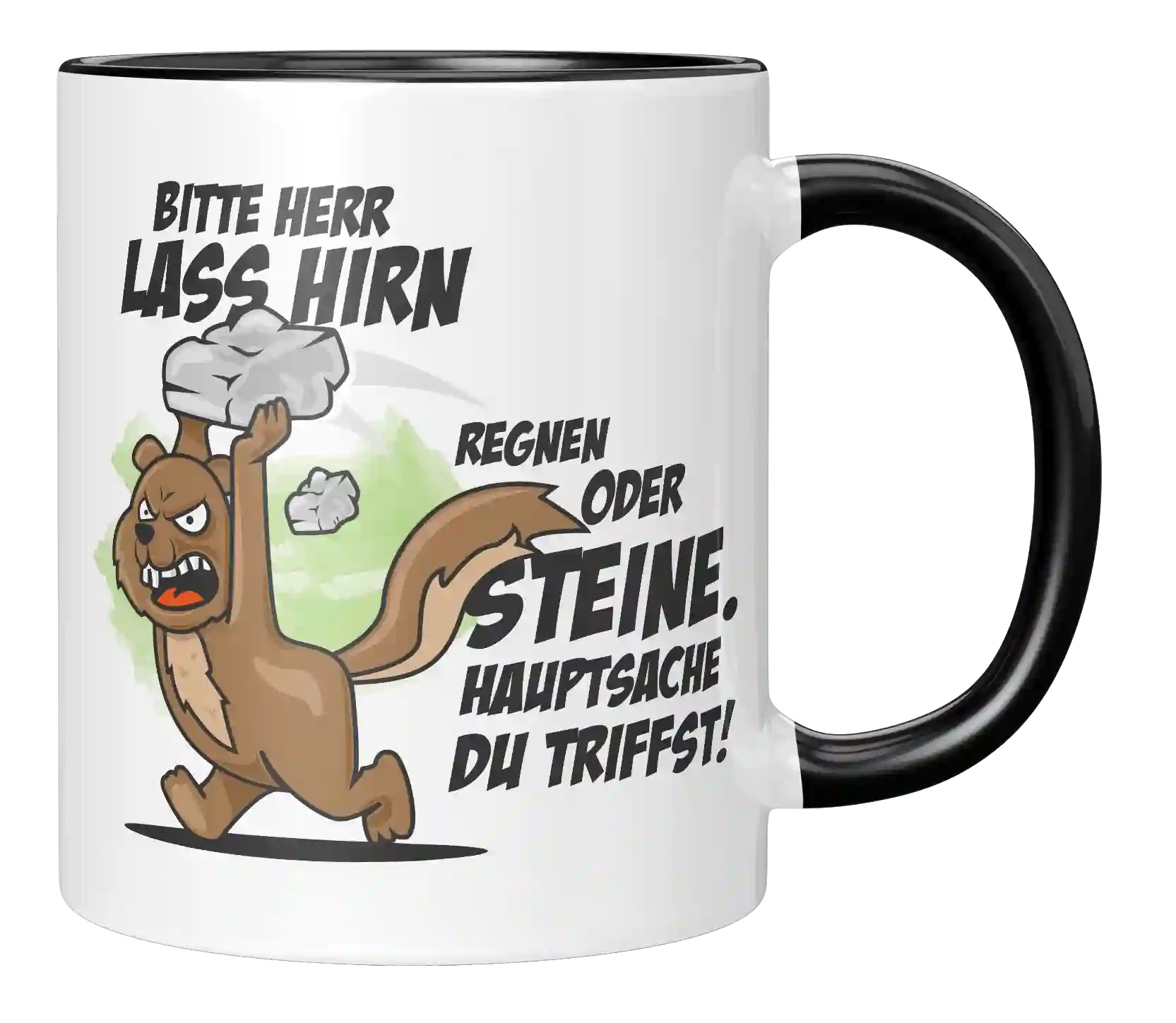Tasse - Herr lass Hirn regnen