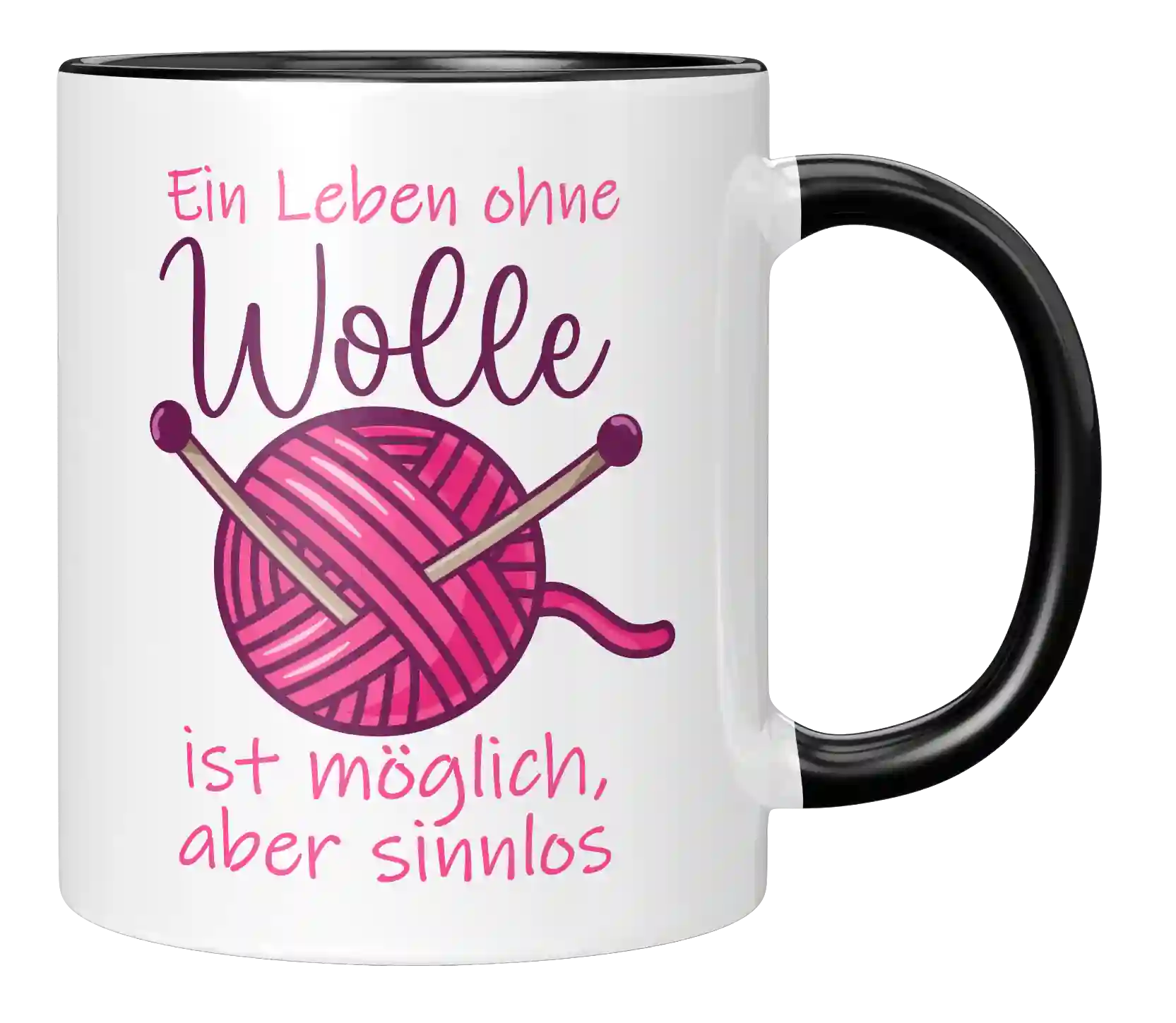 Tasse - Ein Leben ohne Wolle
