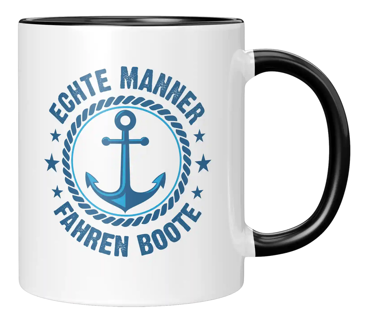 Tasse - Echte Männer fahren Boote