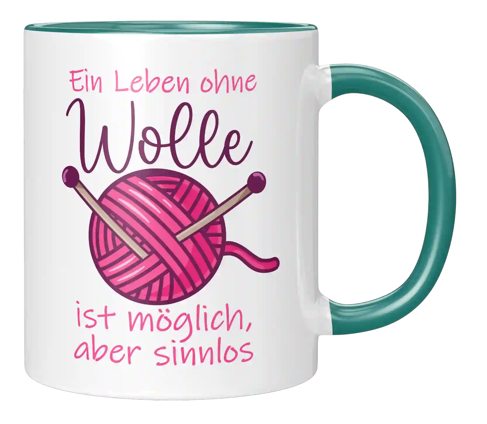 Tasse - Ein Leben ohne Wolle