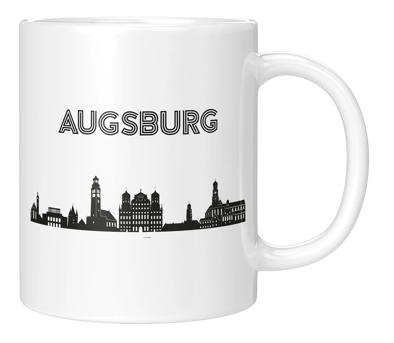 Tasse - Augsburg Skyline