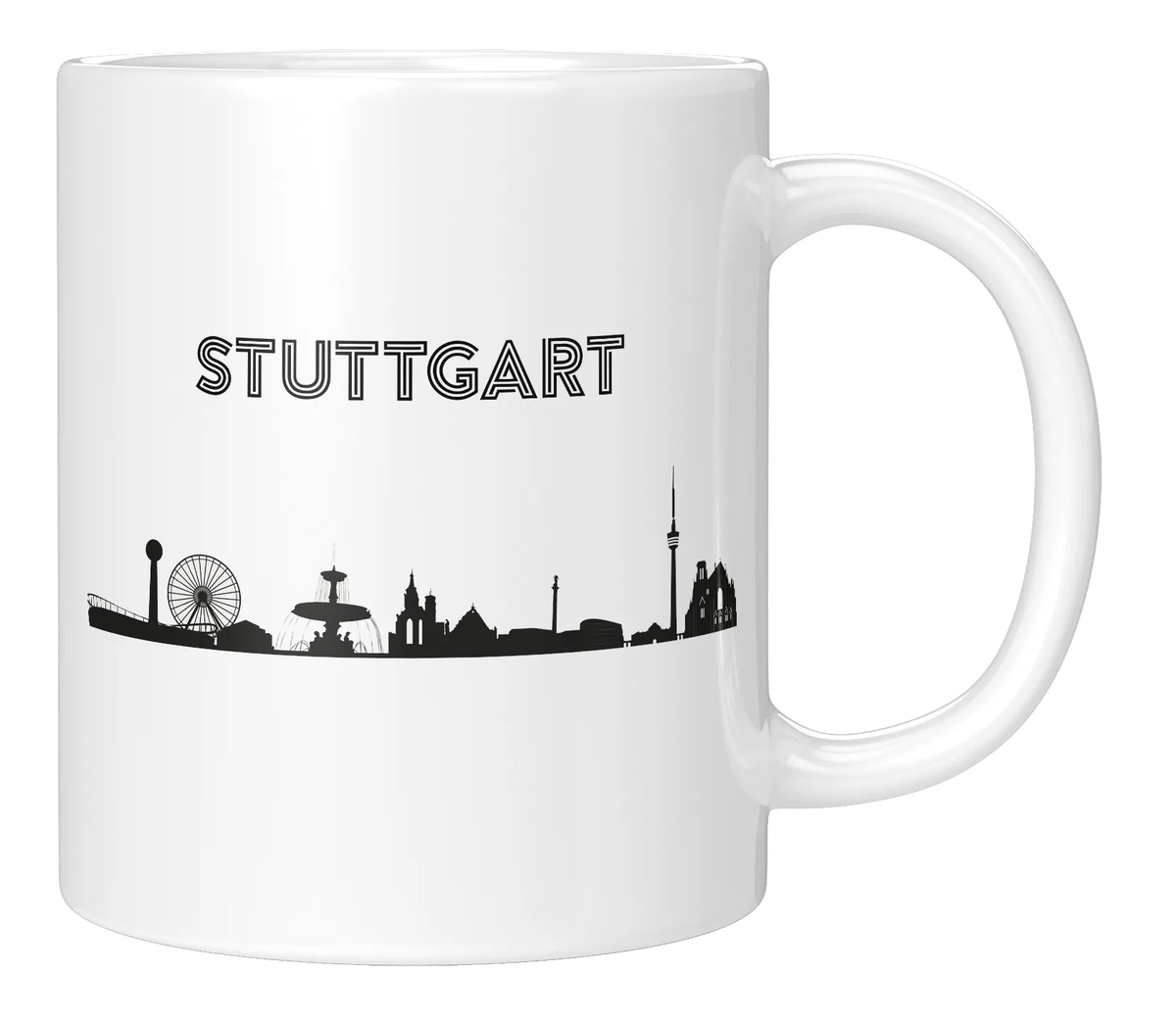 Tasse - Stuttgart Skyline
