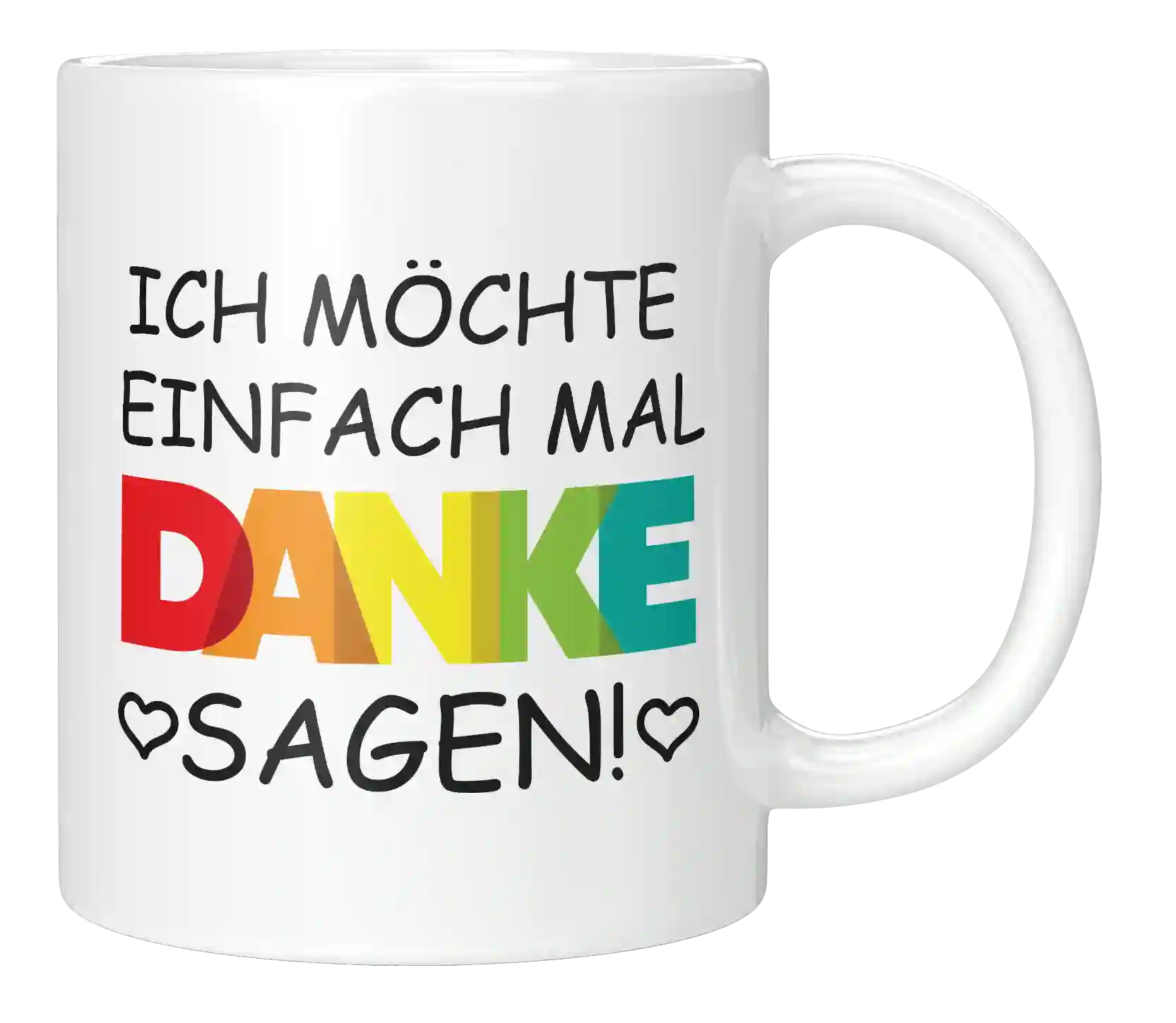 Tasse - Danke sagen