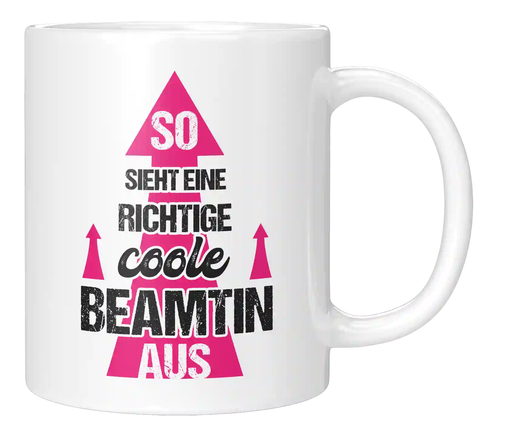 Tasse - So sieht eine echt coole Beamtin aus