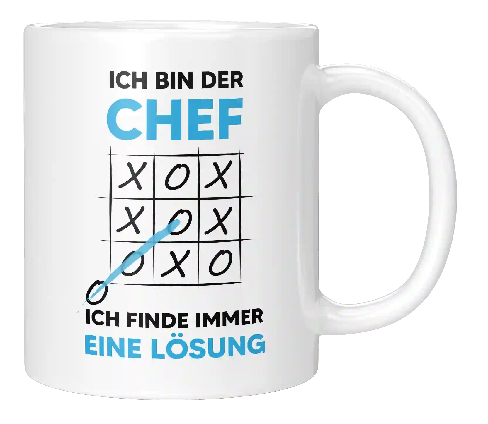 Tasse - Ich bin der Chef,