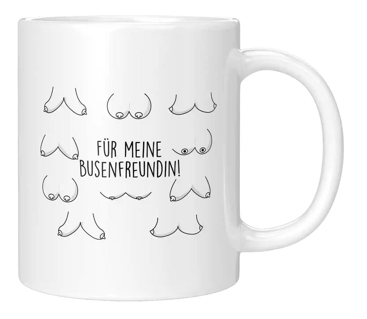 Tasse - Busenfreundin