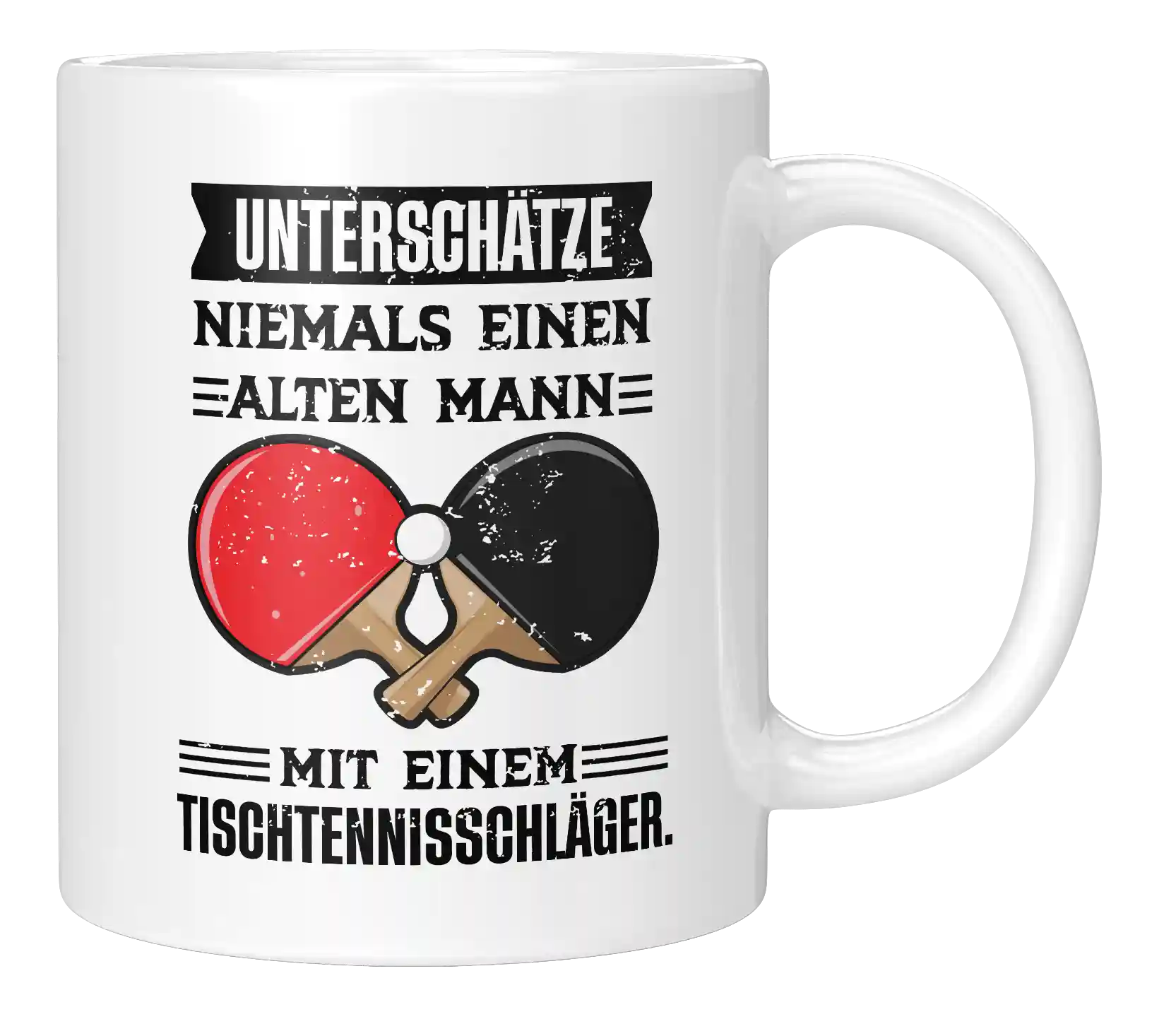 Tasse - Unterschätze niemals