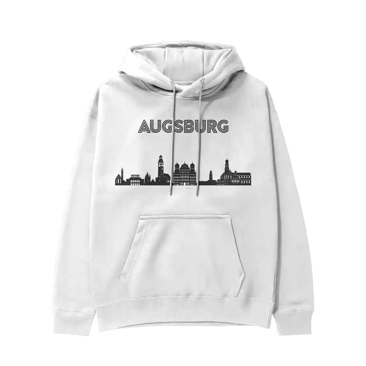 Hoodie - Augsburg Skyline