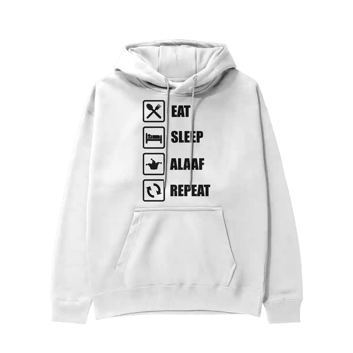 Hoodie - Eat Sleep Alaaf Repeat