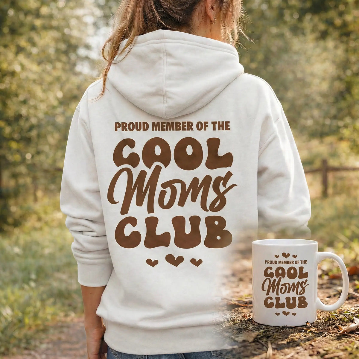 Pullover "Cool Moms Club" + Tasse Bundle