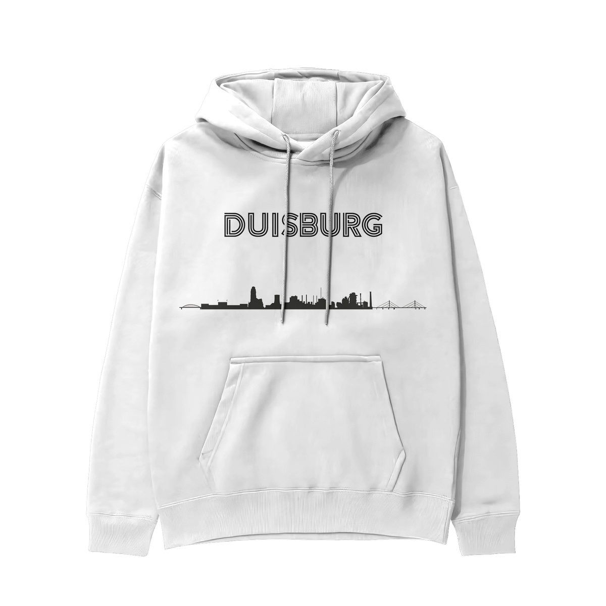 Hoodie - Duisburg Skyline