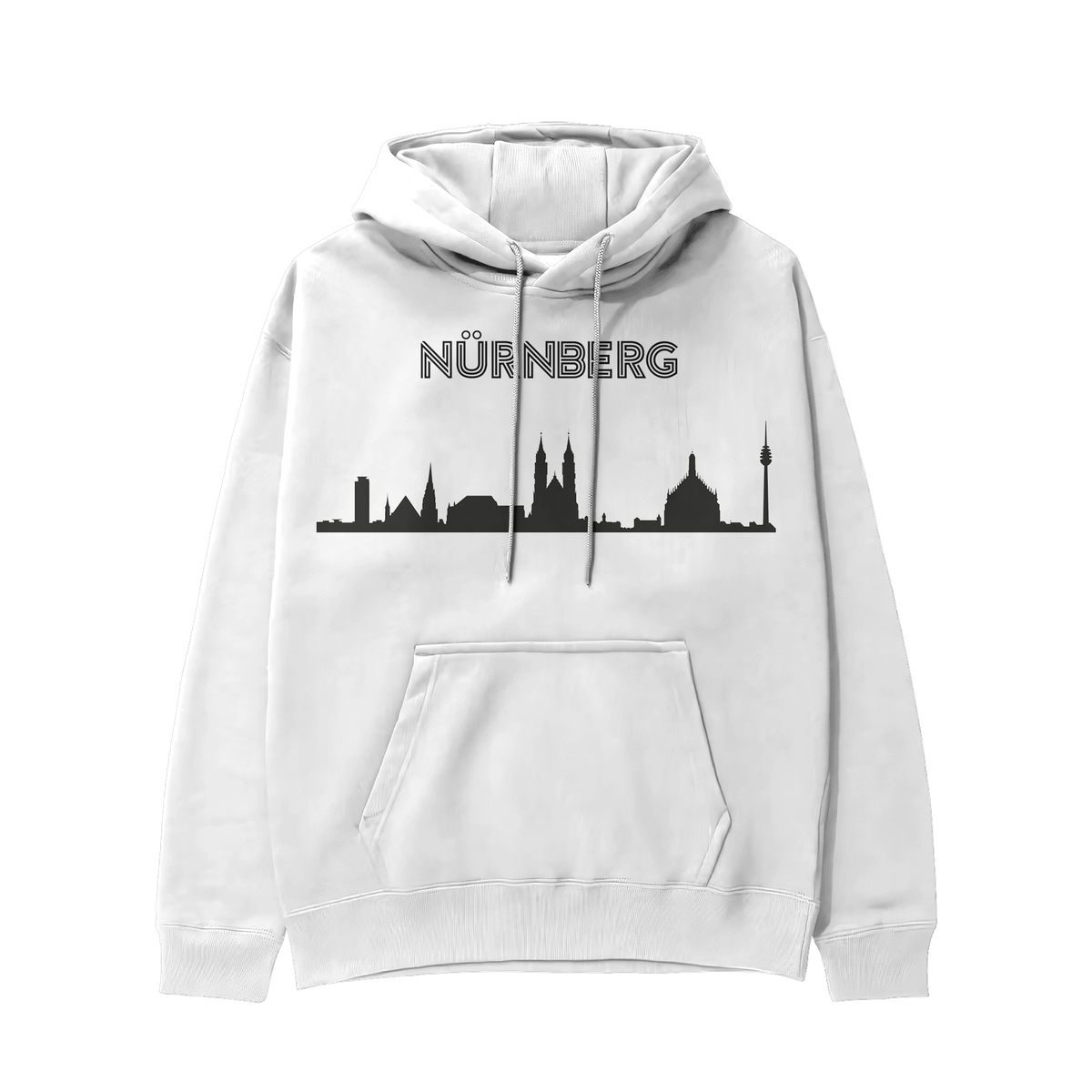 Hoodie - Nürnberg Skyline